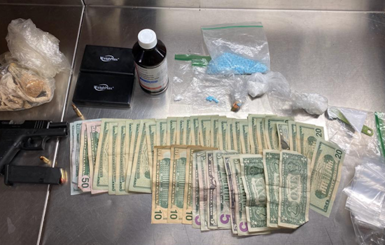 Fairfield PD Apprehends Suspect Linked to Narcotics and Illegal Firearm Possession