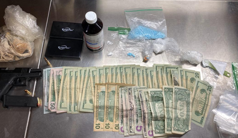 Fairfield PD Apprehends Suspect Linked to Narcotics and Illegal Firearm Possession