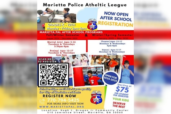 Fall After-School Activity Enrolment Now Open at Marietta PAL Offering Affordable Sports, Arts, and More