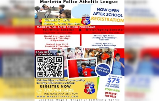 Fall After-School Activity Enrolment Now Open at Marietta PAL Offering Affordable Sports, Arts, and More