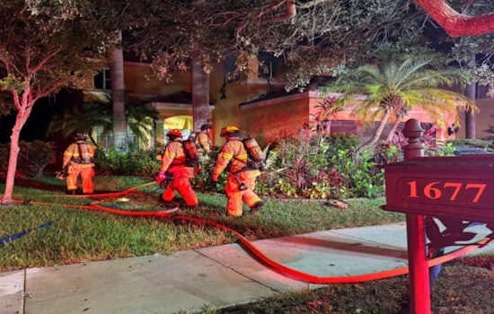 Family Dog Perishes, Firefighter Injured in Weston House Fire, Investigation Underway