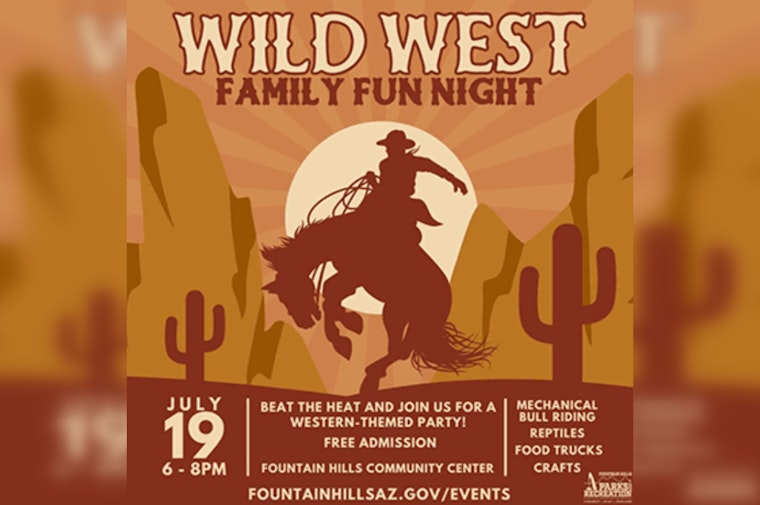 Family Fun Night Brings Western Excitement to Fountain Hills Community Center