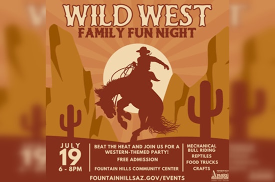 Family Fun Night Brings Western Excitement to Fountain Hills Community Center