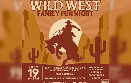 Family Fun Night Brings Western Excitement to Fountain Hills Community Center