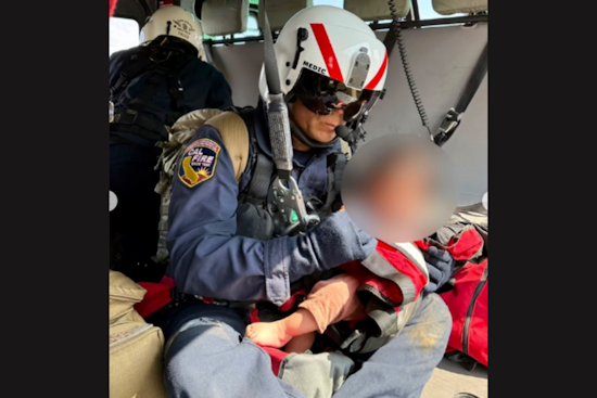 Family of Hikers Rescued by Cal Fire and Sheriff's Deputies Amidst Soaring Temperatures in San Diego