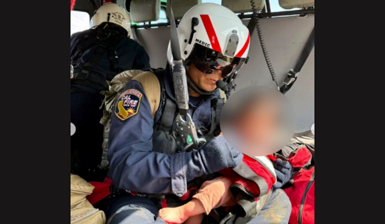 Family of Hikers Rescued by Cal Fire and Sheriff's Deputies Amidst Soaring Temperatures in San Diego