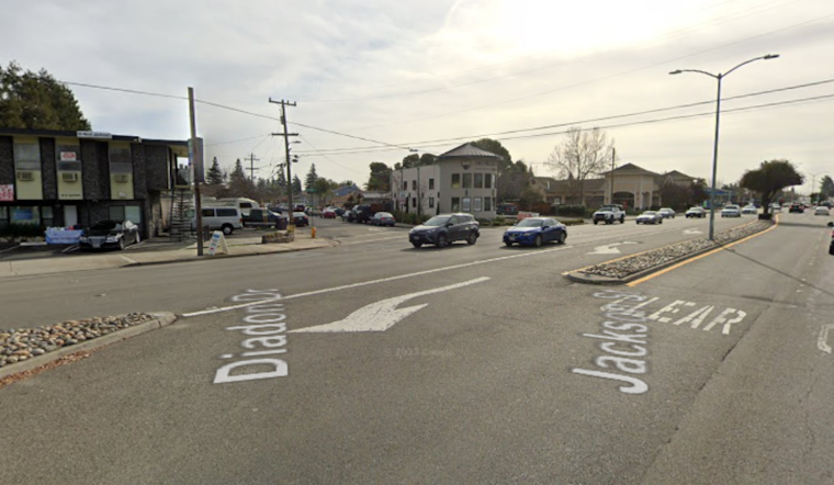 52-Year-Old Man Dies After Striking Cement Pillar on Jackson Street in Hayward