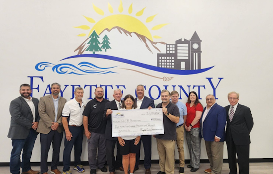 Fayette County Advances Local Development with Over $4.1 Million in Infrastructure Loans