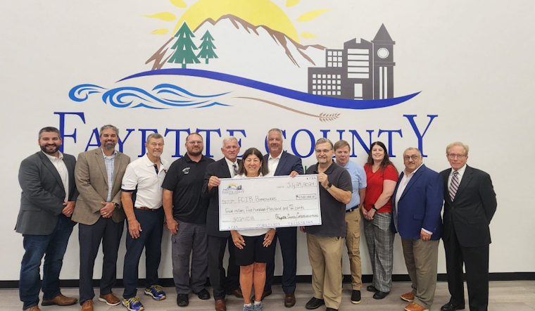 Fayette County Advances Local Development with Over $4.1 Million in Infrastructure Loans