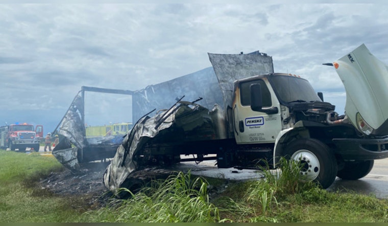 Fayette County Firefighters Extinguish Two Truck Fires in a Single Day, No Casualties Reported