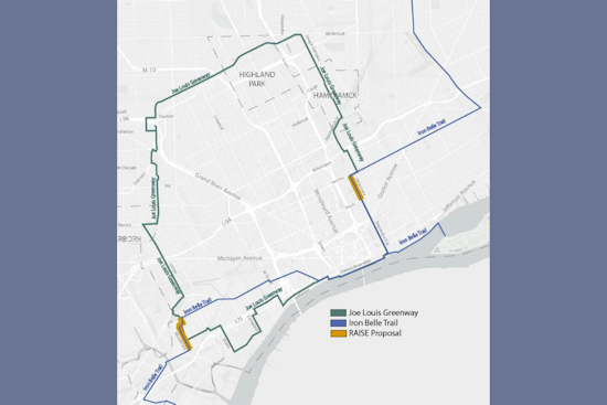 Federal Funds Infusion of $20 Million to Link Detroit's Joe Louis and Iron Belle Trails