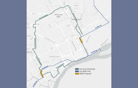 Federal Funds Infusion of $20 Million to Link Detroit's Joe Louis and Iron Belle Trails