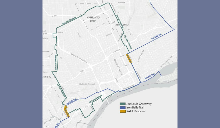 Federal Funds Infusion of $20 Million to Link Detroit's Joe Louis and Iron Belle Trails