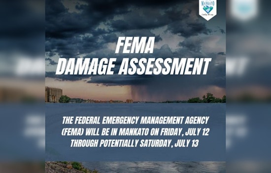 FEMA Conducts Preliminary Damage Assessment in Mankato Following Flood Disaster