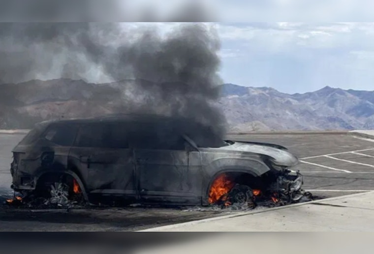 Fifth Car Fire in a Year Strikes Death Valley National Park, No Injuries Reported