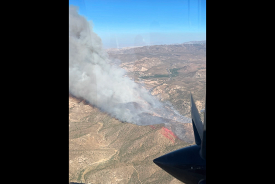 Firefighters Achieve 95% Containment of McCain Fire in San Diego County Amid Extreme Heat Challenges