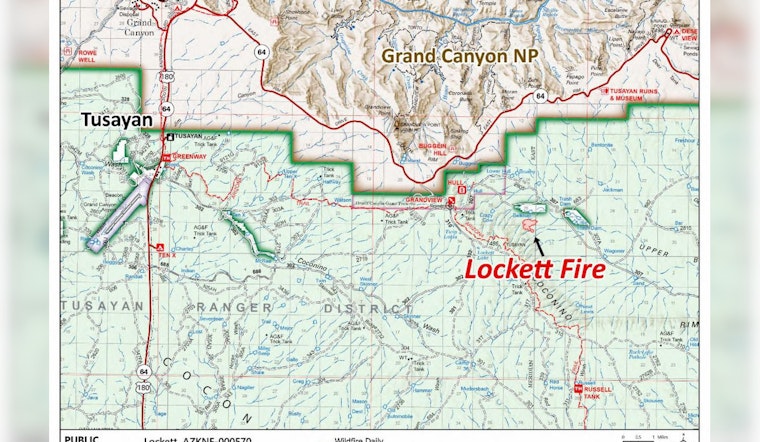 Firefighters and Archaeologists Team Up to Protect Heritage Sites as Lockett Fire Grows to 69 Acres in Arizona