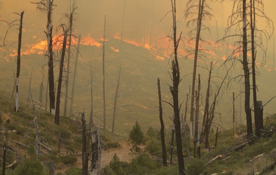 Firefighters Battle 55,000-Acre Falls Fire in Harney County Amid Red Flag Warning and Evacuation Orders