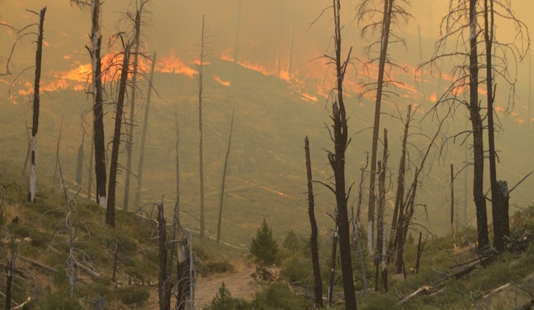 Firefighters Battle 55,000-Acre Falls Fire in Harney County Amid Red Flag Warning and Evacuation Orders