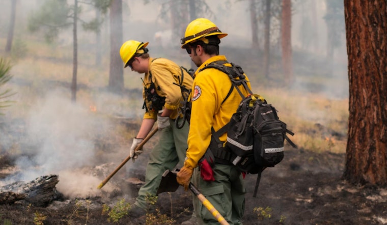 Firefighters Press On Against the Falls Fire as Containment Reaches 10% in Harney County