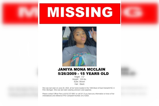 Flint Police and Community Continuously Search for Missing 15-Year-Old Janiya McClain