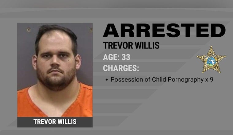 Former Pinellas County Detention Deputy Arrested on Child Pornography Charges