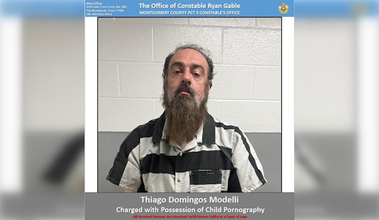 Former Woodlands Church Employee Charged with Possession of Child Pornography Following Multi-Agency Investigation