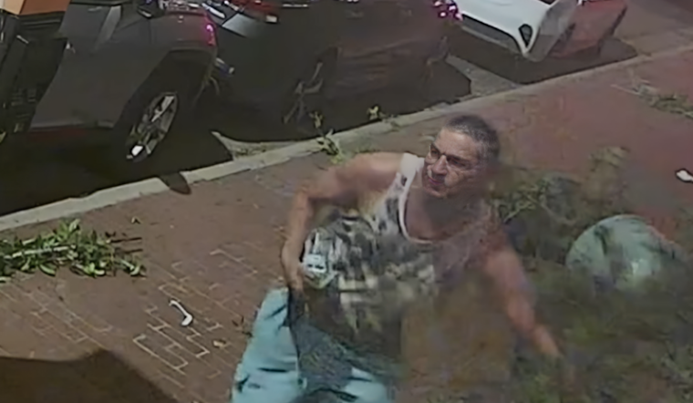 VIDEO: Fort Worth Police Seek Public's Help to Identify Downtown Vandalism Suspect
