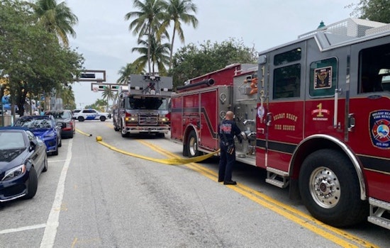Four Injured in Kitchen Fire at Lemongrass Asian Bistro in Delray Beach, Street Temporarily Closed
