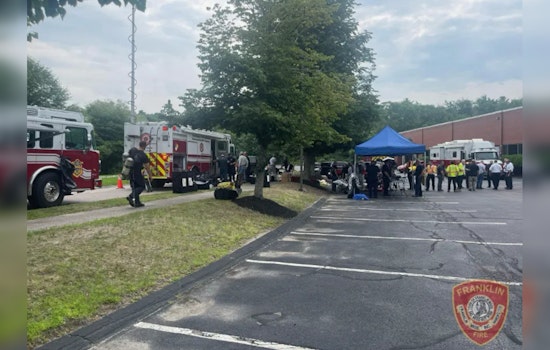 Franklin Hazmat Crews Contain Chemical Spill and Small Fire at Polymer Testing Facility