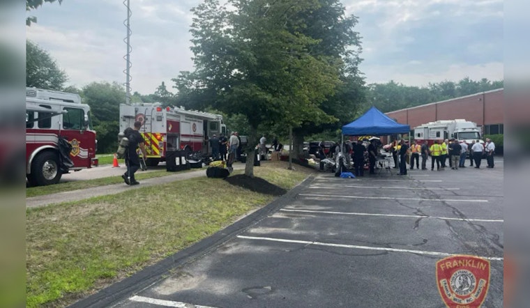Franklin Hazmat Crews Contain Chemical Spill and Small Fire at Polymer Testing Facility