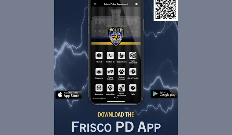 Frisco PD Invites Residents to Enhance Community Safety with Updated Mobile App