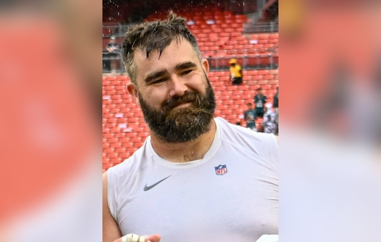 From Philadelphia Eagles to Rugby Eagles, Jason Kelce Transforms into Honorary Superfan for USA Women's Rugby at Paris Olympics