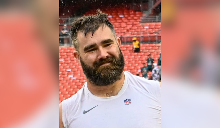 From Philadelphia Eagles to Rugby Eagles, Jason Kelce Transforms into Honorary Superfan for USA Women's Rugby at Paris Olympics