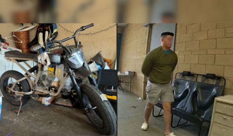 Fullerton Security Guard Arrested for Allegedly Stealing Teen's E-Bike in Irvine