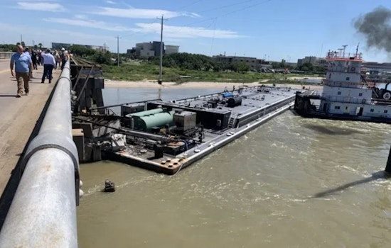 Galveston Coast Faces Twin Environmental Threats from Platform Leak and Barge Collision