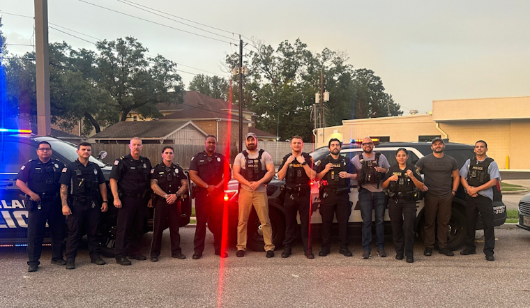 Garland Police Department Officers Return from Aid Mission in Hurricane-Struck Houston