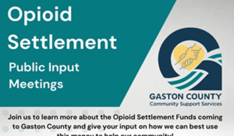 Gaston County Seeks Public Input on $40 Million Opioid Settlement Fund Allocation