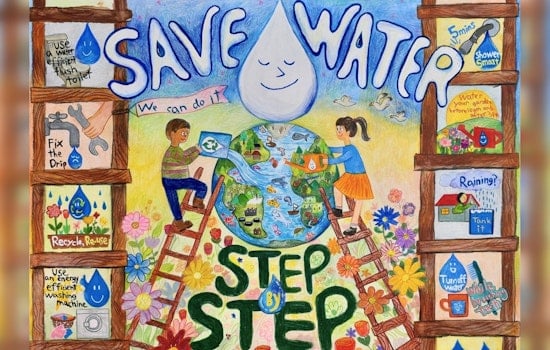 Glendale Showcases Student Art Advocating Water Conservation at City Hall