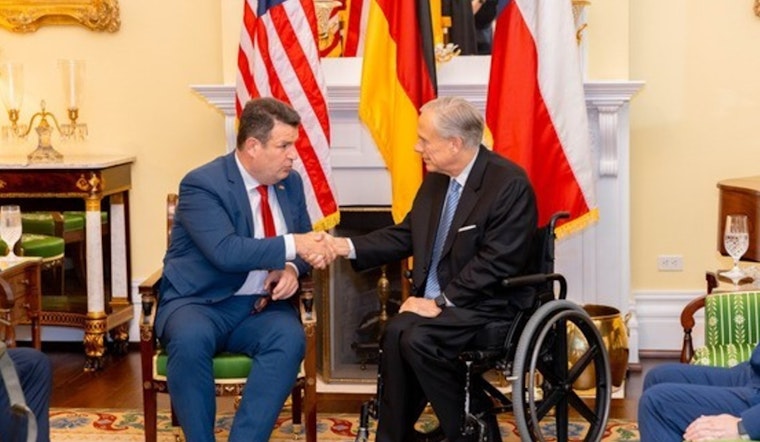 Governor Abbott and German Minister Pursue Stronger Texas-Germany Economic Ties in Austin Meeting