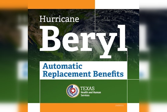 Governor Abbott Announces Automatic SNAP Benefit Replacement for Texas Counties Affected by Hurricane Beryl