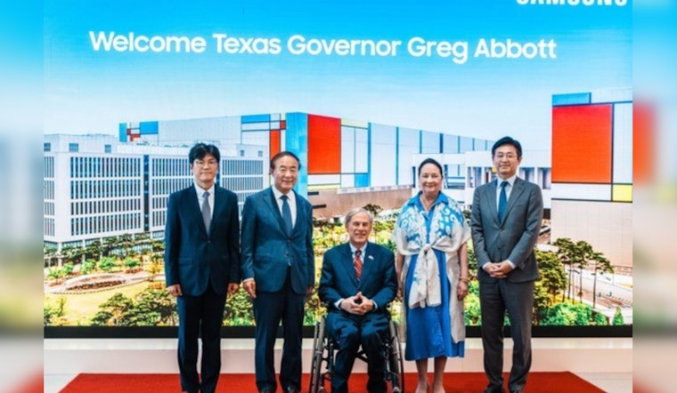 Governor Greg Abbott Reinforces Texas-South Korea Trade Ties with Visit to Samsung's Pyeongtaek Campus