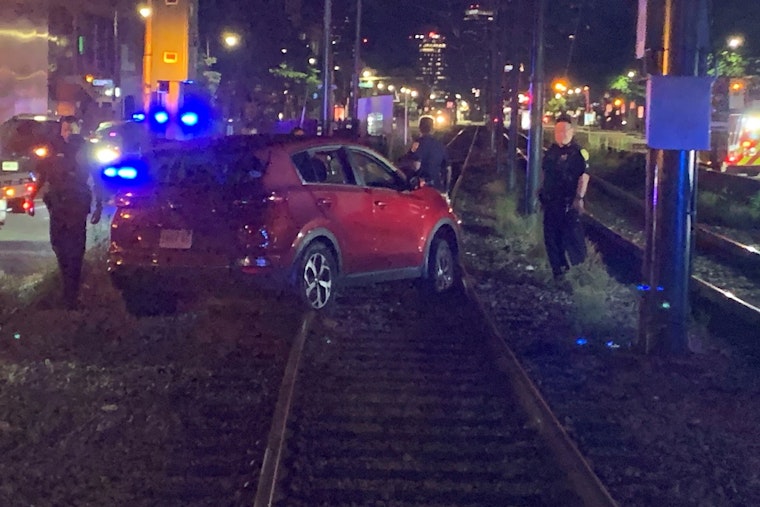 GPS Misguides Driver onto MBTA Green Line Tracks, Causes Service Interruption at Packard's Corner