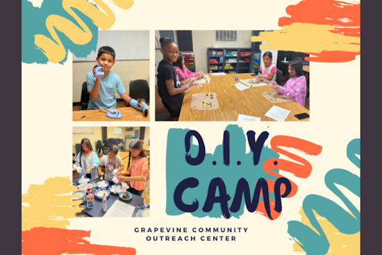 Grapevine Community Outreach Center Celebrates Creativity with Successful D.I.Y. Camp for Local Residents