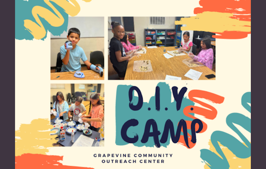 Grapevine Community Outreach Center Celebrates Creativity with Successful D.I.Y. Camp for Local Residents