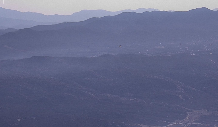 Grove Fire Engulfs 816 Acres East of Palomar Mountain, Prompting Evacuations and Health Alerts