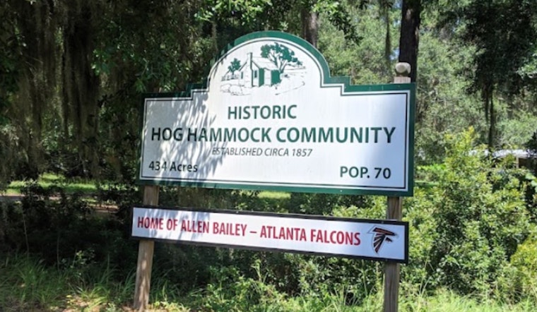 Gullah-Geechee Descendants Rally for Heritage Preservation Against Zoning Changes in Sapelo Island's Hogg Hummock Community