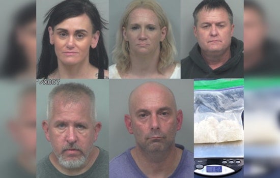 Gwinnett County Police Apprehend Five on Charges from Construction Theft to Meth Trafficking