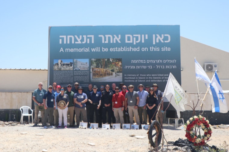 Gwinnett Police Major Rafanelli Enhances Leadership Skills Through International Law Enforcement Program in Israel