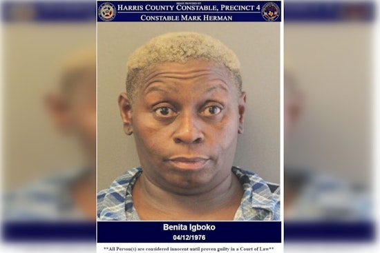 Harris County Crash Leads to Drug Possession Charge for Driver Benita Igboko